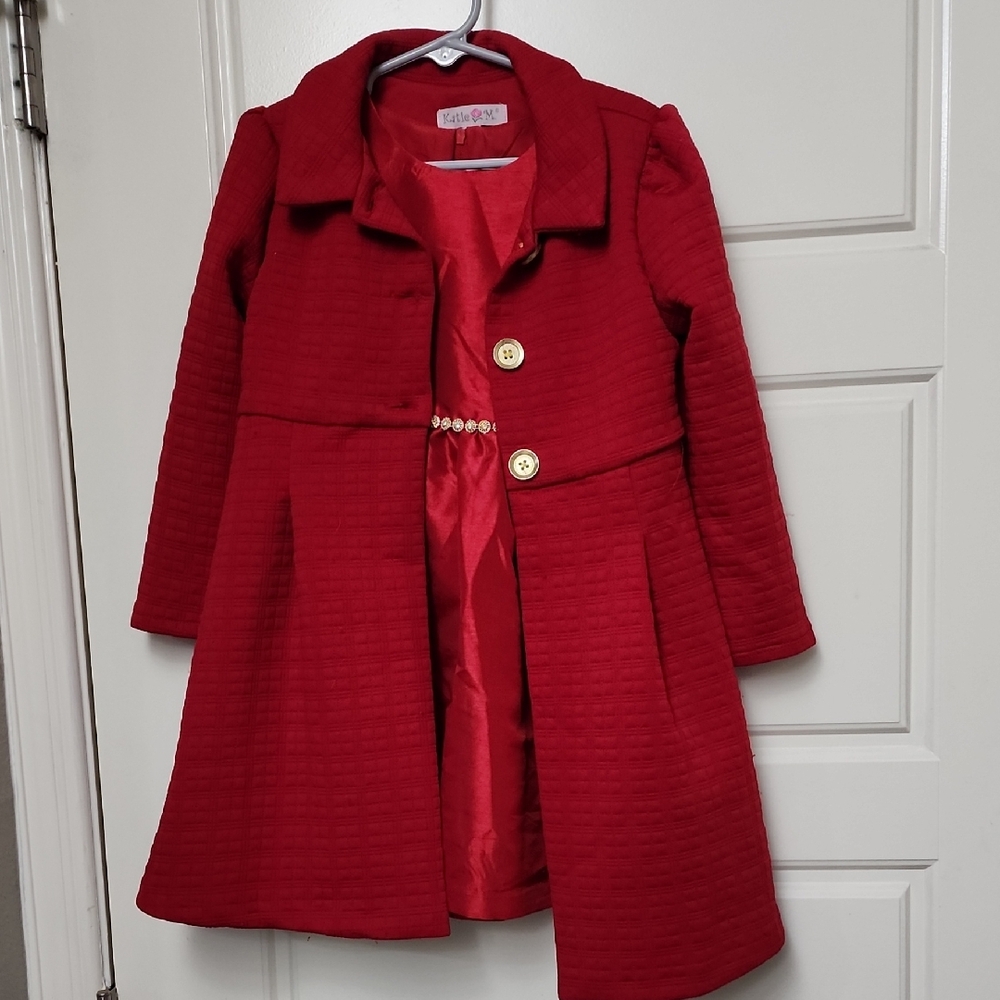 Red Dress and Coat